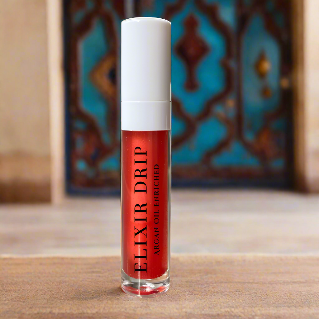 High-Quality Argan Oil Lip Gloss from Elixir Drip – Ideal for Daily Use