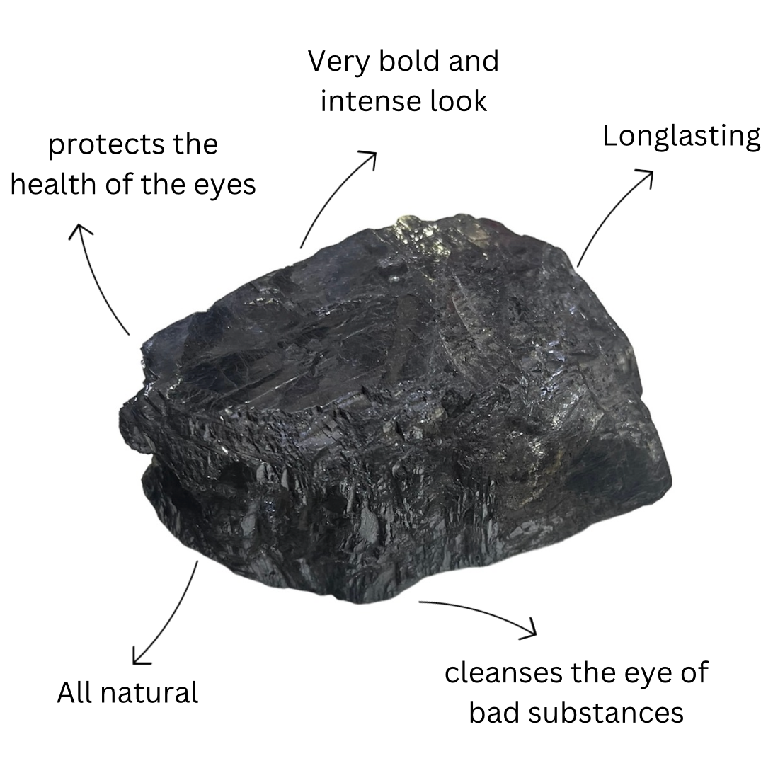 Authentic Kohl from Morocco- Natural Eyeliner for Stunning Eyes