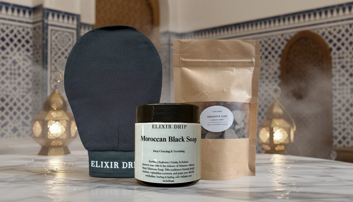 Moroccan Hammam essientals
