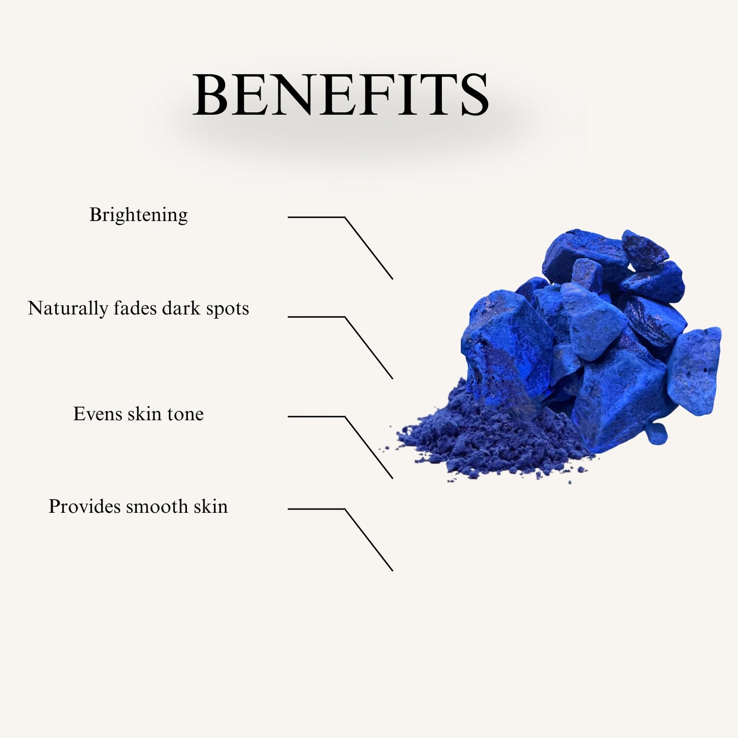 Moroccan Nila Powder | Natural Dark Spot & Hyperpigmentation Treatment | Blue Indigo Face Mask 80g