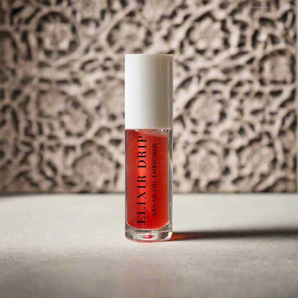 High-Quality Argan Oil Lip Gloss from Elixir Drip – Ideal for Daily Use