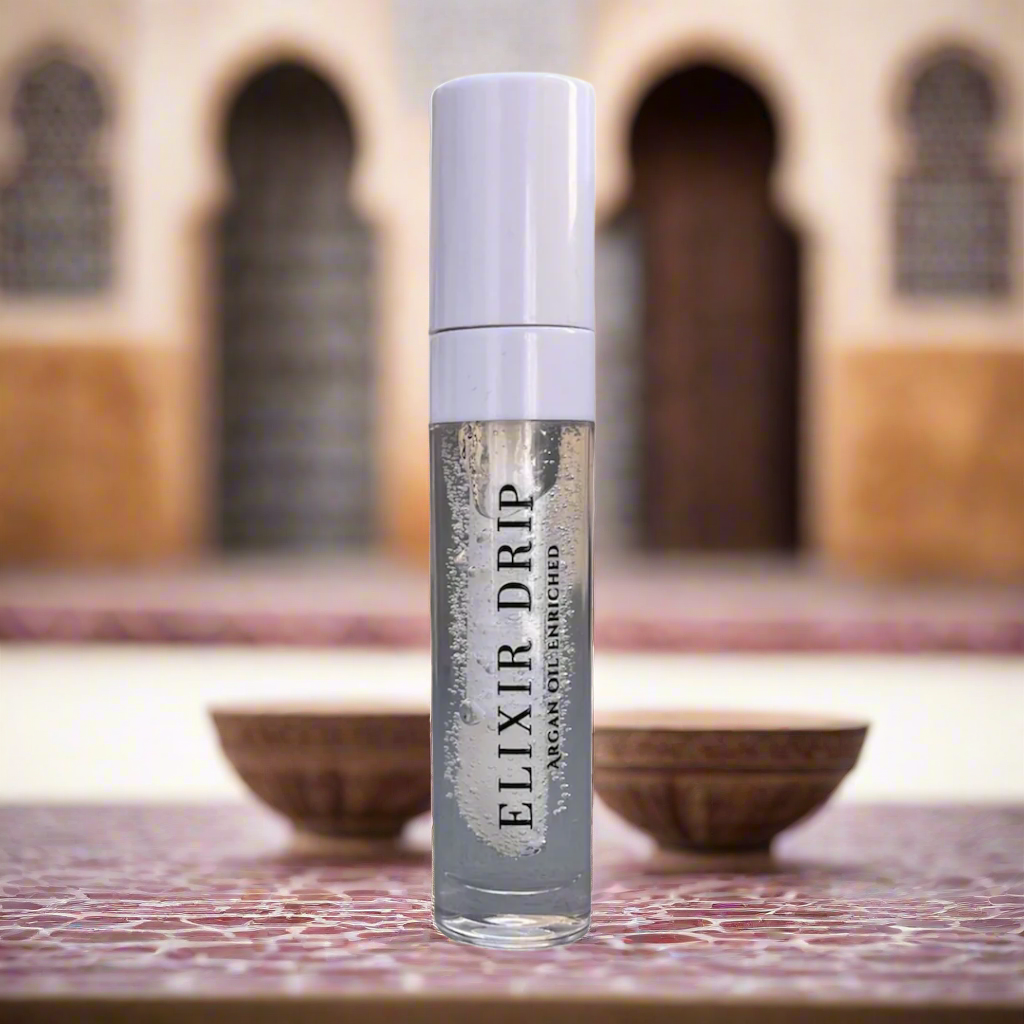 High-Quality Argan Oil Lip Gloss from Elixir Drip – Ideal for Daily Use